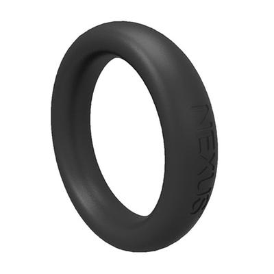 5060274221278 enduro+ thick silicone super stretchy cock ring black
