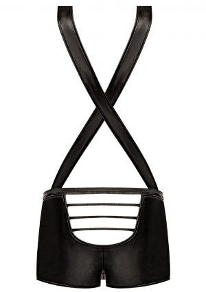 Cage Back Singlet - Black - S/M - Afbeelding 5