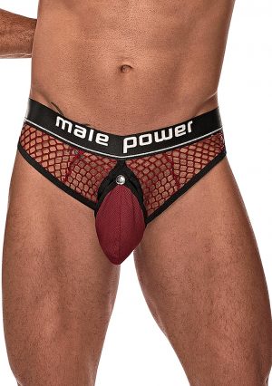 Cock Pit - Cockring String - burgundy - L/XL - Afbeelding 3