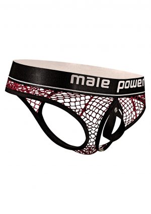 Cock Pit - Cockring String - burgundy - L/XL - Afbeelding 5