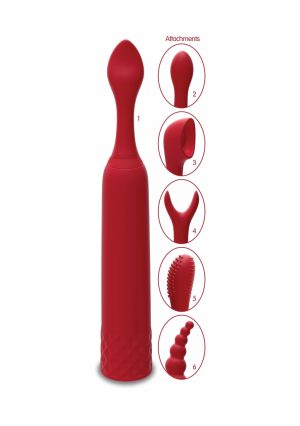 iQuiver - 7 Piece Set - Red Velvet - Afbeelding 3