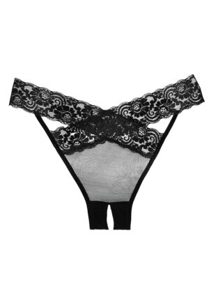 Adore Desire Panty ( Crotchless ) - Black - O/S - Afbeelding 3