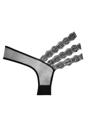 Wild Orchid Panty - Black - O/S - Afbeelding 2