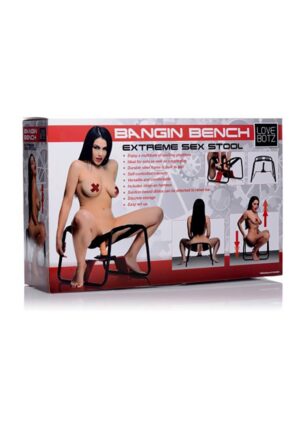 Bangin Bench Extreme Sex Stool - Black - Afbeelding 2