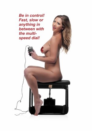 4-in-1 Bangin Bench w/ Sex Machine - Black - Afbeelding 3