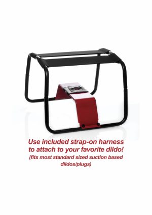 4-in-1 Bangin Bench w/ Sex Machine - Black - Afbeelding 8