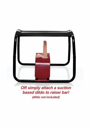 4-in-1 Bangin Bench w/ Sex Machine - Black - Afbeelding 9