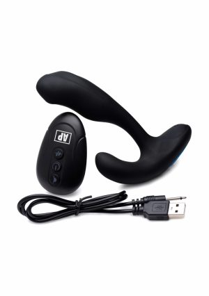 7X P-BENDER Bendable Prostate Stimulator with Stroking Bead - Bl - Afbeelding 10