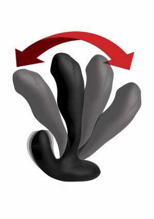 7X P-BENDER Bendable Prostate Stimulator with Stroking Bead - Bl - Afbeelding 3