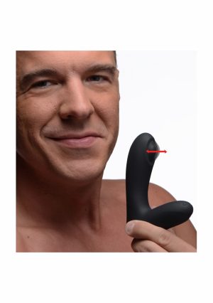 12X P-PULSE Tapping Prostate Stimulator - Black - Afbeelding 2