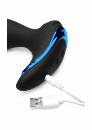 6X P-POUNCE Double Tapping Prostate Stim - Black - Afbeelding 8