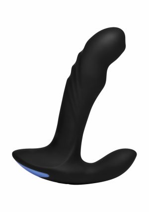 17X P-TRIGASM 3-in-1 Silicone Prostate Stimulator - Black - Afbeelding 1