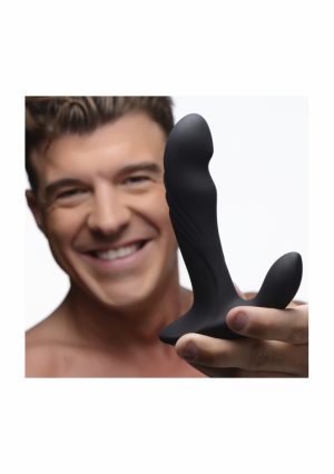 17X P-TRIGASM 3-in-1 Silicone Prostate Stimulator - Black - Afbeelding 7