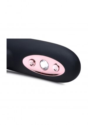 Royal Rabbits Bunny Thrust 10X Thrusting Rabbit Vibrator - Black - Afbeelding 9