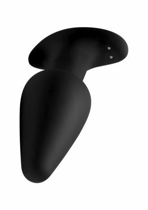 Gyro R 10X Curved Rimming Plug with RC - Black - Afbeelding 4