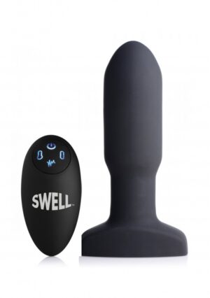 10X Inflatable + Vibrating Missile Silicone Anal Plug - Afbeelding 1