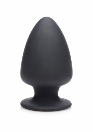 Squeezable Small Anal Plug - Black - Afbeelding 1