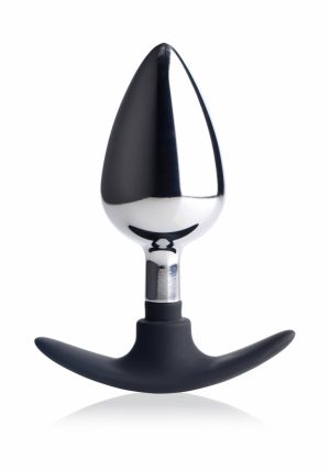 Dark Invader Metal & Silicone Anal Plug - Large - Afbeelding 1