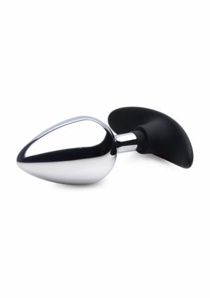Dark Invader Metal & Silicone Anal Plug - Large - Afbeelding 4