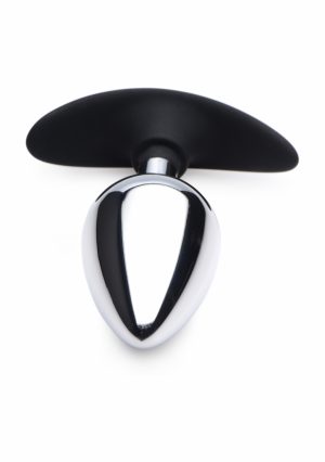 Dark Invader Metal & Silicone Anal Plug - Large - Afbeelding 5