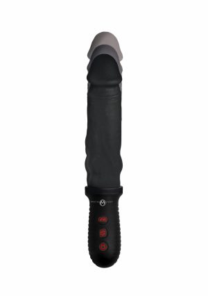 8X Auto Pounder Vibrating and Thrusting Dildo - Black - Afbeelding 2