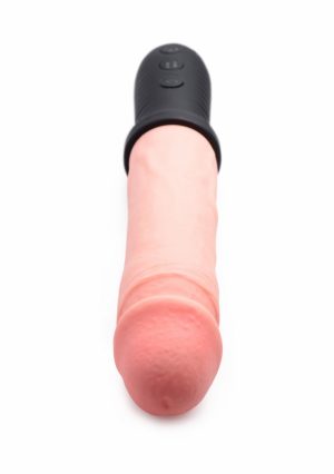 8X Auto Pounder Vibrating and Thrusting Dildo - Light - Afbeelding 2