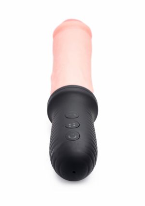 8X Auto Pounder Vibrating and Thrusting Dildo - Light - Afbeelding 4