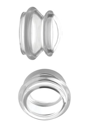 Clear Plungers Silicone Nipple Suckers - Large - Transparent - Afbeelding 1