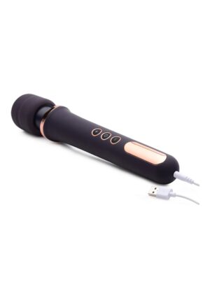 Scepter 50X Silicone Wand Massager - Black/Gold - Afbeelding 5