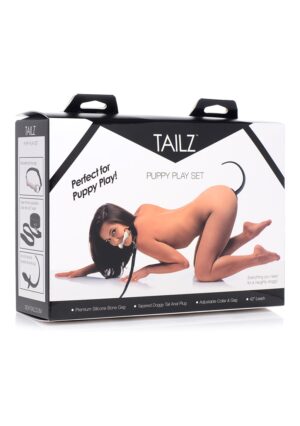 Puppy Play Set - Black - Afbeelding 2