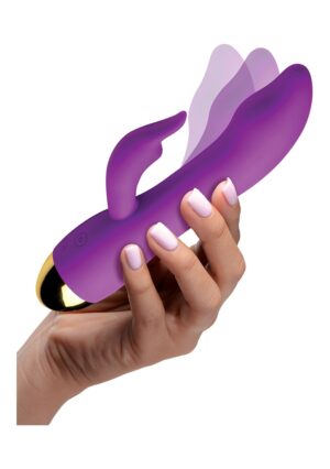 10X Come Hither G-Focus Silicone Vibrator - Purple - Afbeelding 4