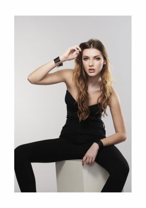 Desir Métallique - Metallic Mesh Handcuffs - Black - Afbeelding 2