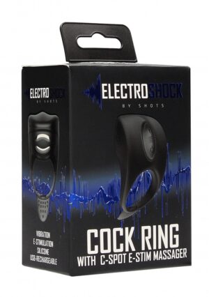 Cock Ring - C-spot Massager - Black - Afbeelding 2