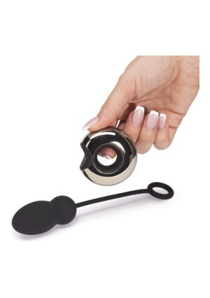 Relentless Vibrations Remote Control Egg - Black/Silver -- - Afbeelding 5