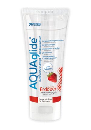 AQUAglide Strawberry - 100 ml - Afbeelding 1