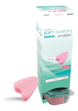 Soft-Tampons Mini - Dispenser Box of 10 - Afbeelding 1