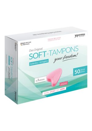 Soft-Tampons Mini - Box of 50 - Afbeelding 1