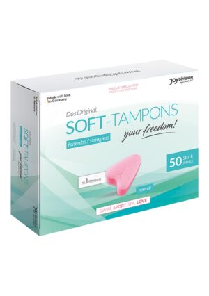 Soft-Tampons Normal - Box of 50 - Afbeelding 1