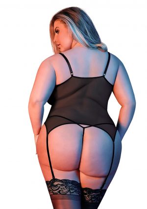 Merry Widow & G-Set - Black - S / M - Afbeelding 4