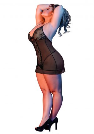 Chemise & G-Set - Black - QS - Afbeelding 6