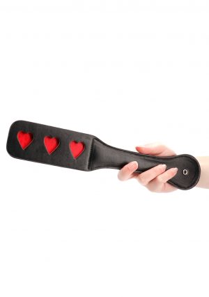 Ouch! Paddle - HEARTS - Black - Afbeelding 4