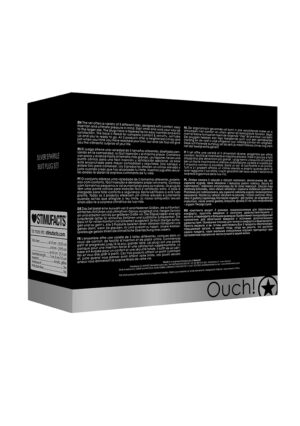 Acrylic Silverchip Butt Plug Set - Silver - Afbeelding 3