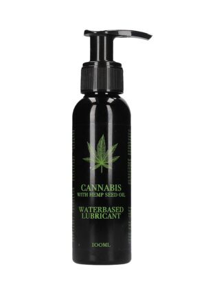 Cannabis With Hemp Seed Oil - Waterbased Lubricant - 100 ml - Afbeelding 1