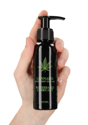 Cannabis With Hemp Seed Oil - Waterbased Lubricant - 100 ml - Afbeelding 3