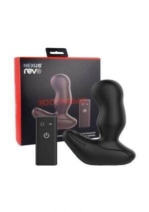 REVO EXTREME Rotating Prostate Massager - Black - Afbeelding 2