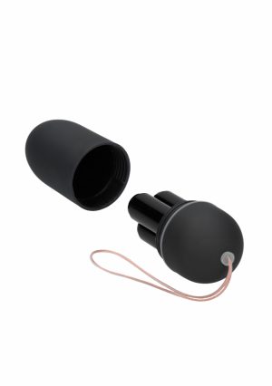 10 Speed Remote Vibrating Egg - Big - Black - Afbeelding 8