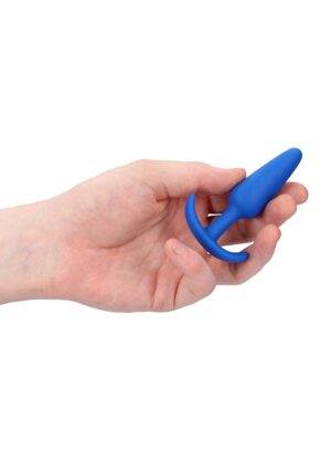 Slim Butt Plug - Blue - Afbeelding 5