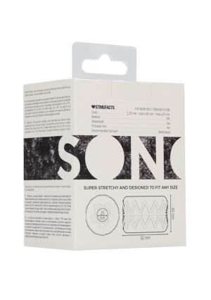 N0. 92 - Reversible Masturbator and Bumper - Transparent - Afbeelding 3