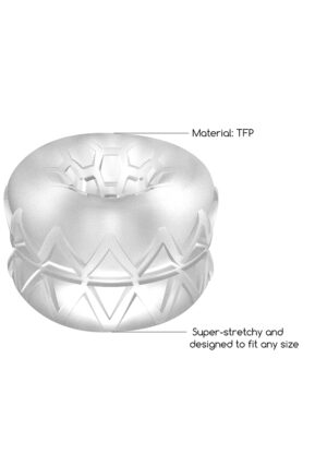 N0. 92 - Reversible Masturbator and Bumper - Transparent - Afbeelding 5