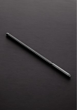 DIP STICK Ribbed (8x240mm) - Brushed Steel - Afbeelding 1